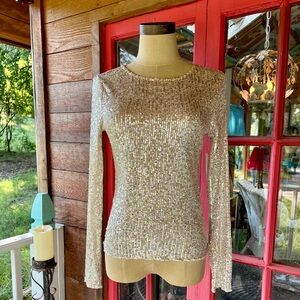 Lucky Brand Sparkling Champagne Tee